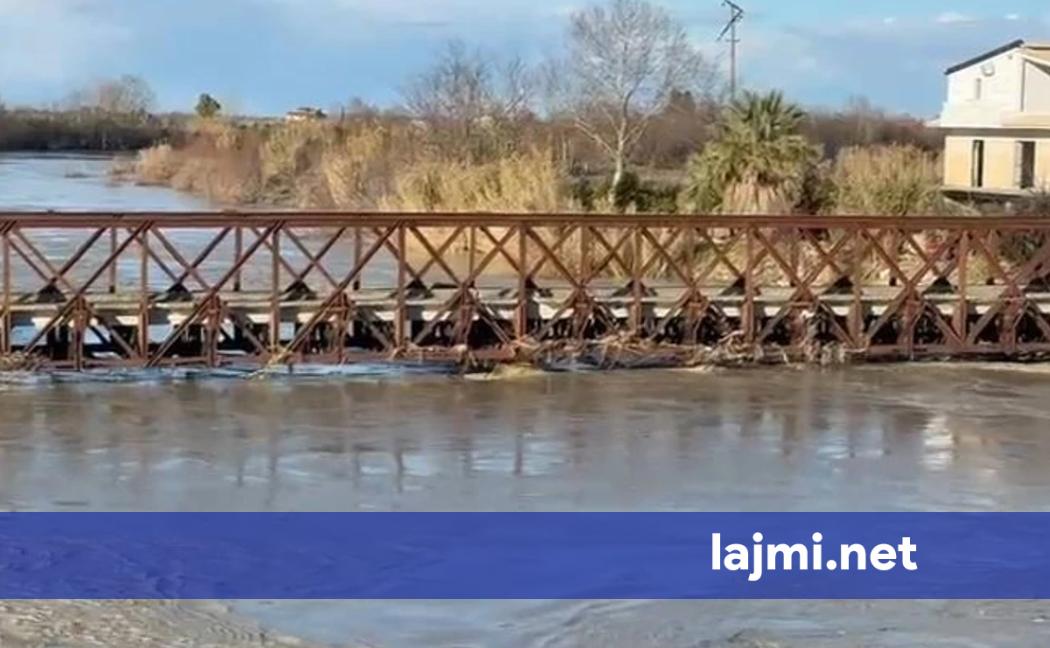 Lumi Vjosa del sërish nga shtrati  rrezik rritjeje në vijim