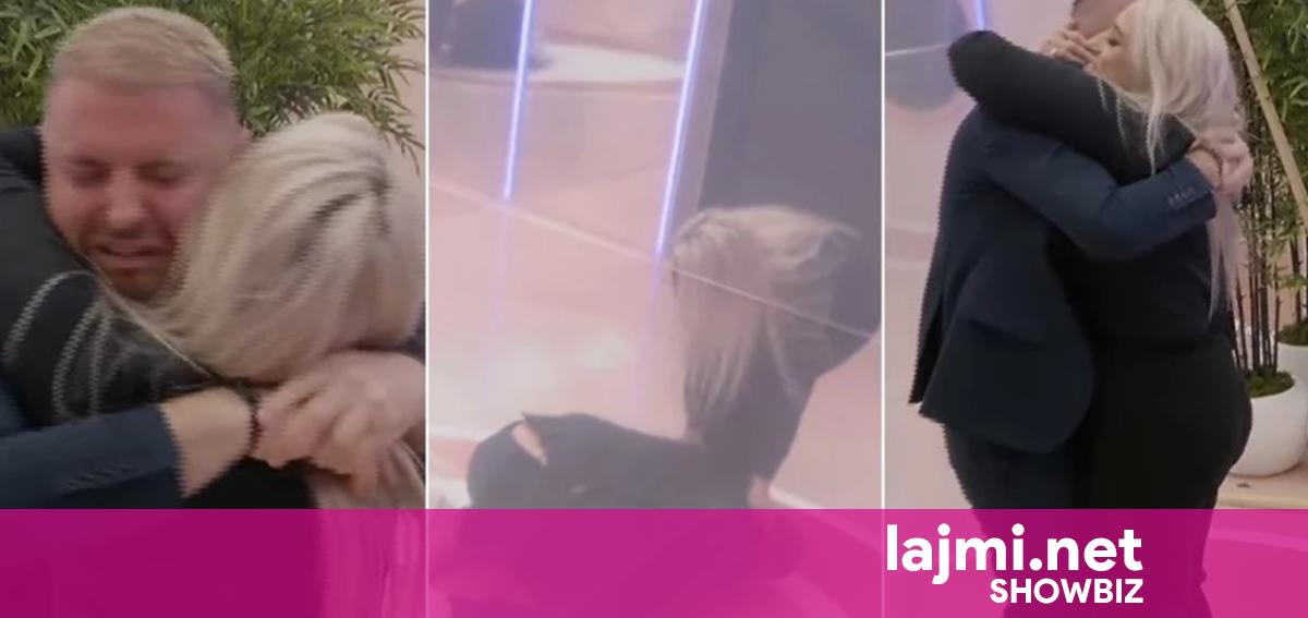 Labinot Rexha emocionohet kur sheh bashkëshorten  ia puth edhe këmbët