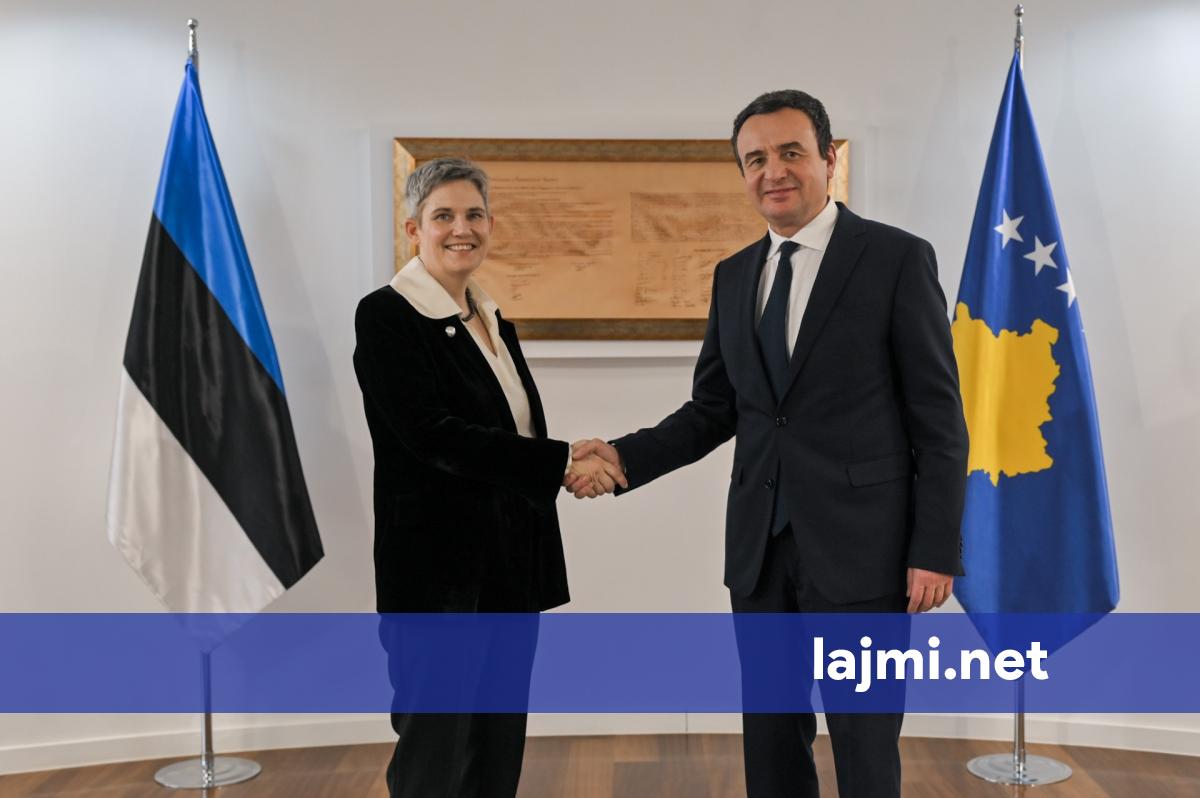 Kurti takon ambasadoren e re të Estonisë në Kosovë  i ofroi bashkëpunim të plotë 