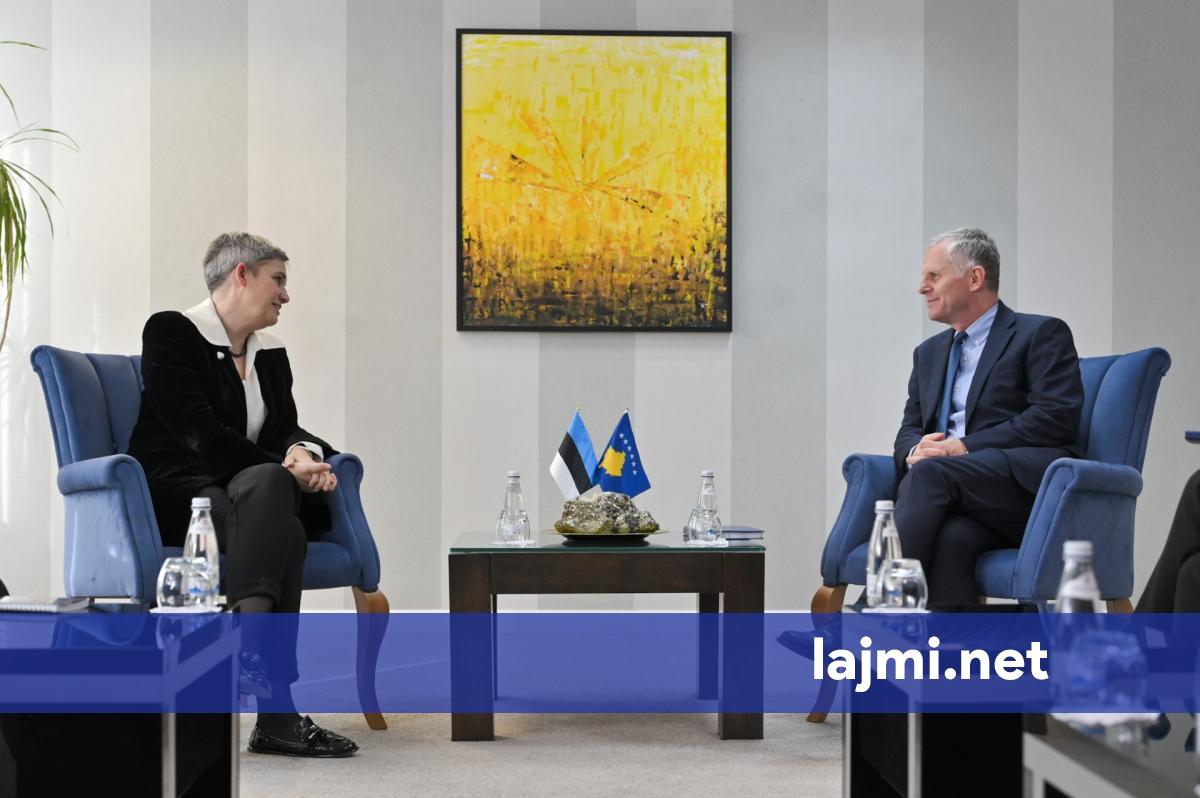 Bislimi priti ambasadoren e re të Estonisë  diskutohen integrimi evropian dhe bashkëpunimi teknologjik