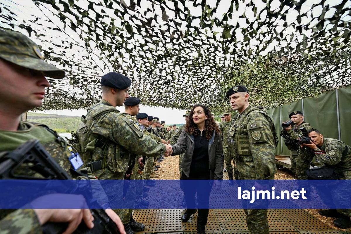 Osmani  FSK krenaria dhe mburoja e Kosovës  NATO është fati ynë