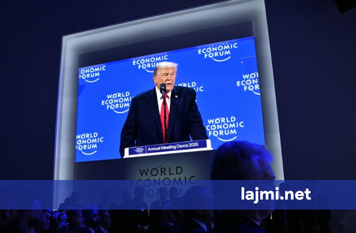 Trump gjatë fjalimit në Davos  Venezuela do të fitojë më shumë para nën SHBA në se sa në 20 vitet e fundit