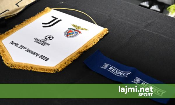 Juventus me Zhegrovën në bank rezervë për ndeshjen e xhiros së 7 të ndaj Benficas