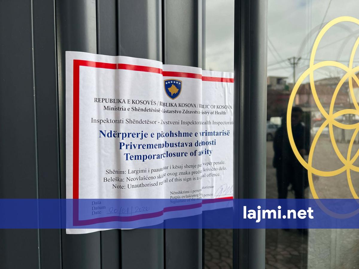 Zyra e Sllamnikut që e përdorte si ordinancë e mbyllur  Ndaj tij vendoset një muaj paraburgim