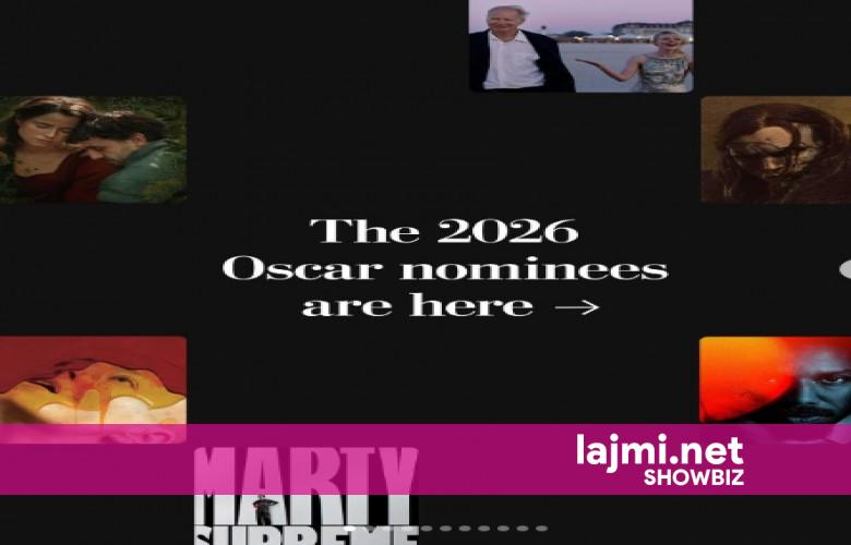 Shpallen nominimet për Oscar 2026   Sinners  kryeson me 16 nominime