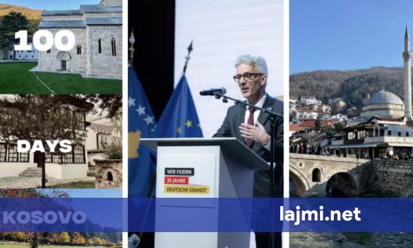 Ambasadori Rudolph shkruan për 100 ditët e para të tij në Kosovë  Njerëz mikpritës  biseda kuptimplota dhe një ndjenjë e thellë lidhjeje me Gjermaninë