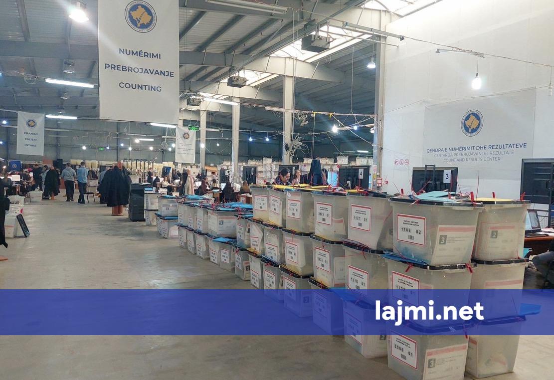 Mbi 55  e votave të rinumëruara  kjo është renditja e partive