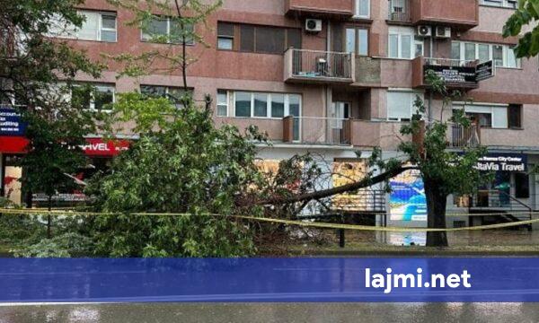 Paralajmërimet për erëra të forta në Prishtinë  drejtori i Emergjencave  Ekipet janë në terren  jemi duke bërë kontrolle