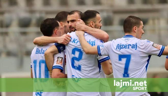 Drita e trofeve  mposht Prishtinën dhe fiton Superkupën e Kosovës