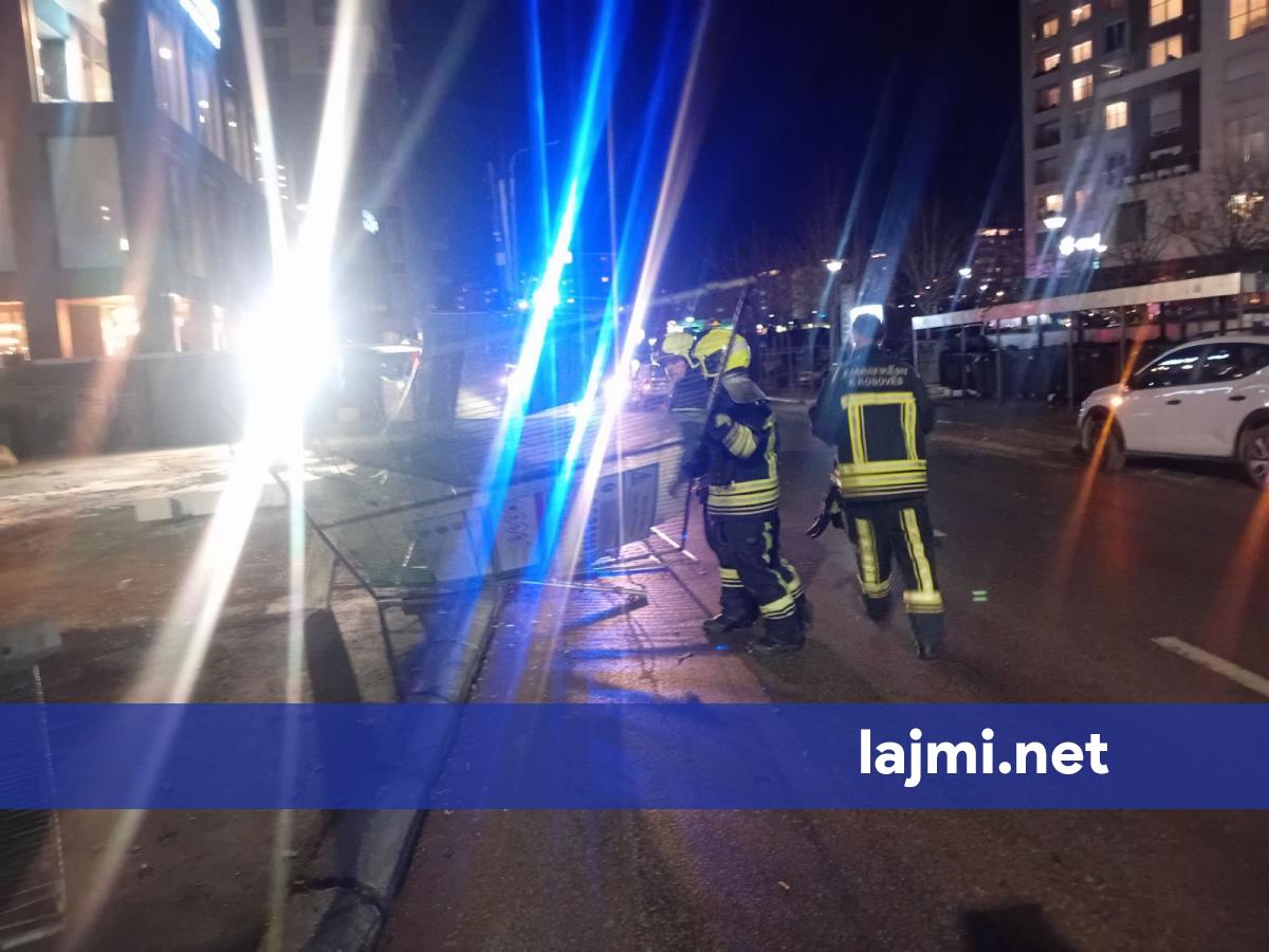 Erërat e forta shkaktojnë dëme materiale në disa zona të Prishtinës   pamje