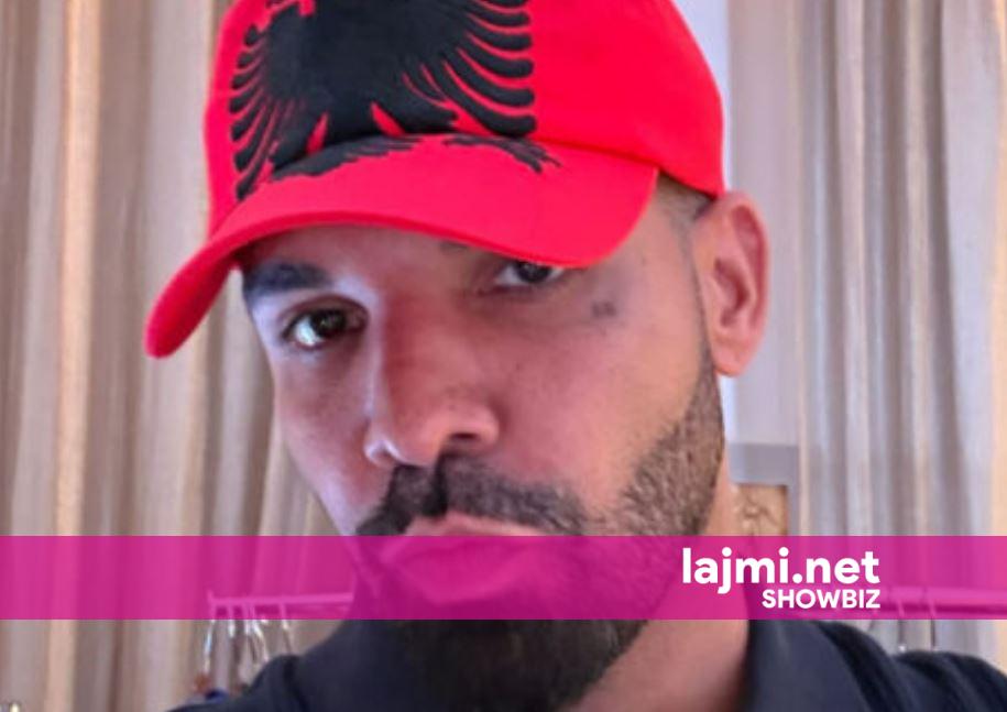 Reperi Drake shfaqet sërish me simbolin kombëtar shqiptar