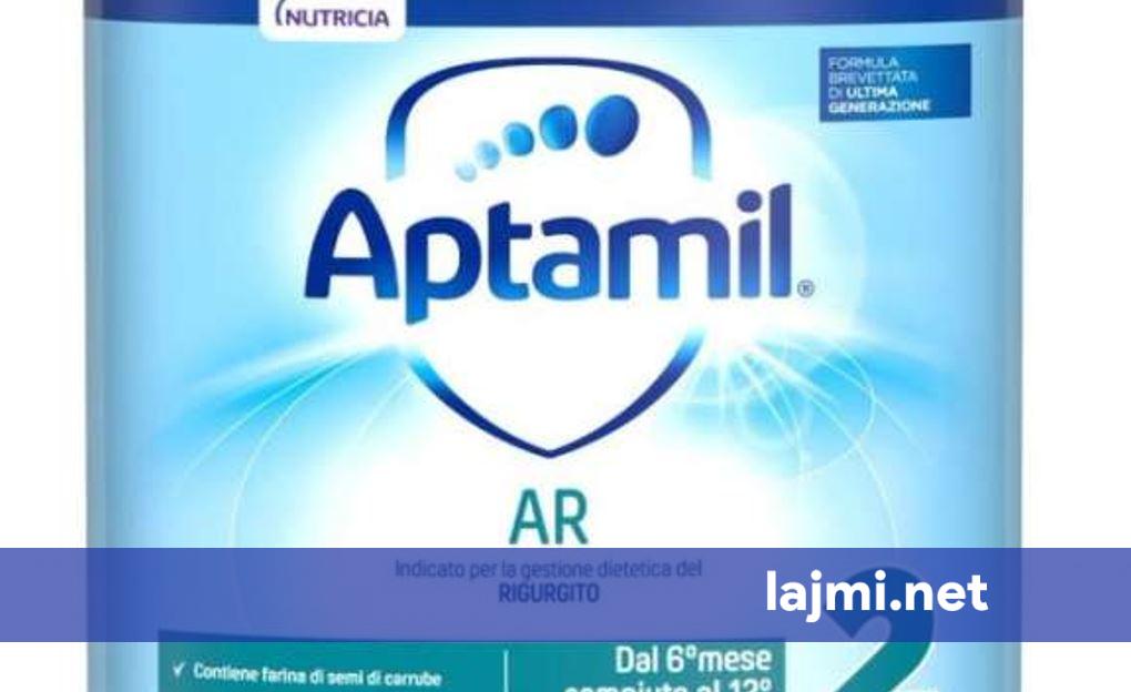 AUV njofton për tërheqje nga tregu të produktit ushqimor për foshnje  APTAMIL AR 2 