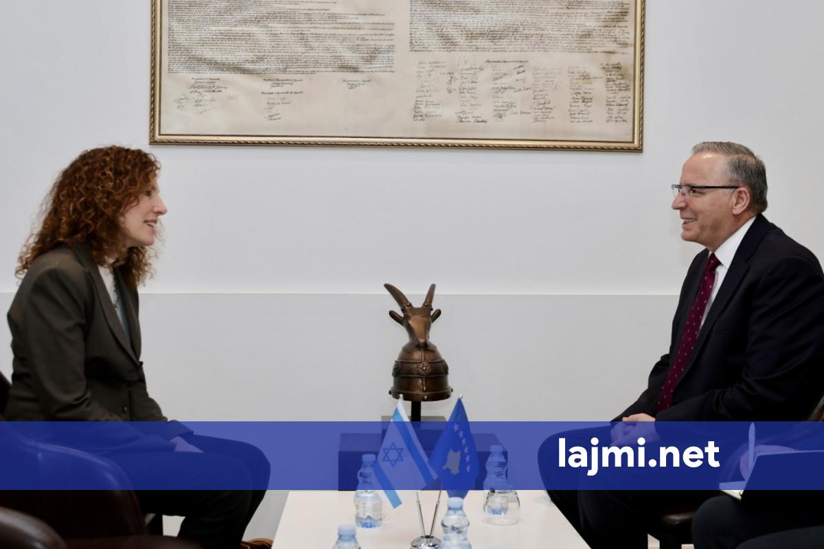 Hamza takon ambasadoren e Izraelit  Partneritetet ndërkombëtare  kyçe për stabilitetin dhe zhvillimin e Kosovës