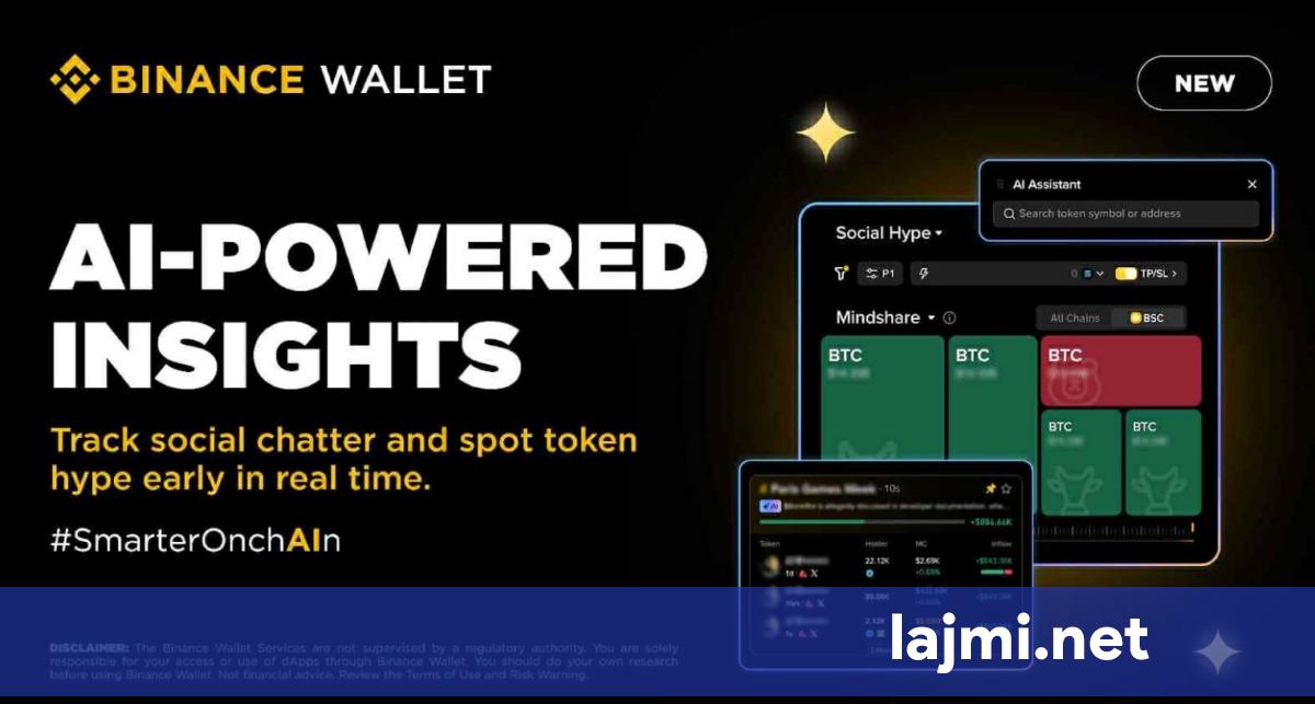 Binance Wallet prezanton tri veçori të reja të fuqizuara nga AI për të thjeshtuar zbulimin në Web3