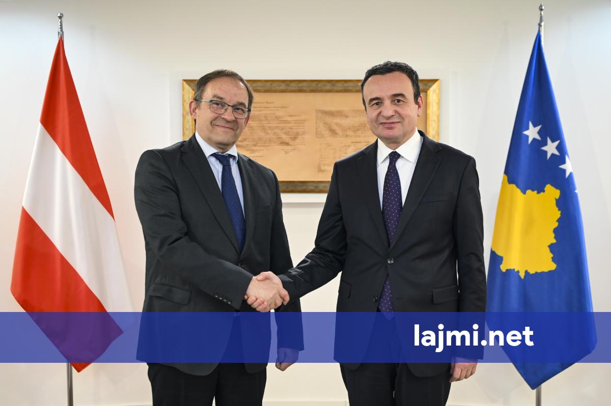 Kurti priti në takim Schnetzer  diskutuan për zhvillimet aktuale politike në vend