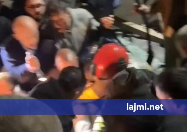 Shembja e murit detyron evakuimin e familjeve në Han të Elezit