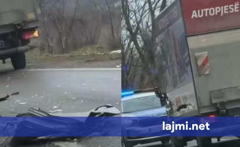 Përplasje mes veturave në Rastavicë të Deçanit  një i lënduar përfundon në QKMF