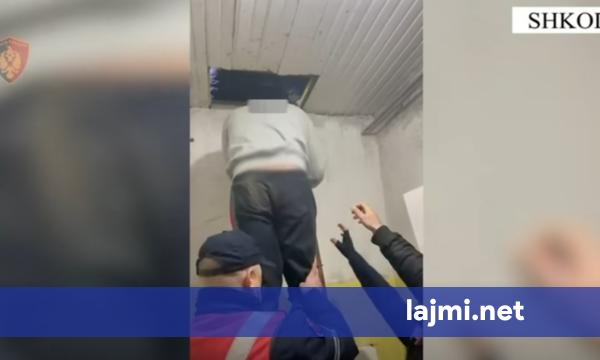 Tentoi të grabiste postën nën kërcënimin e thikës  gjendet i fshehur në tavan 24 vjeçari në Shkodër