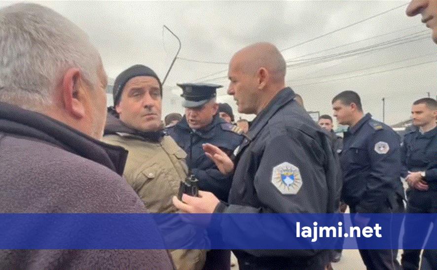 Tensione te tregu i automjeteve në Prishtinë  shitësit ilegal tentojnë ta bllokojnë rrugën