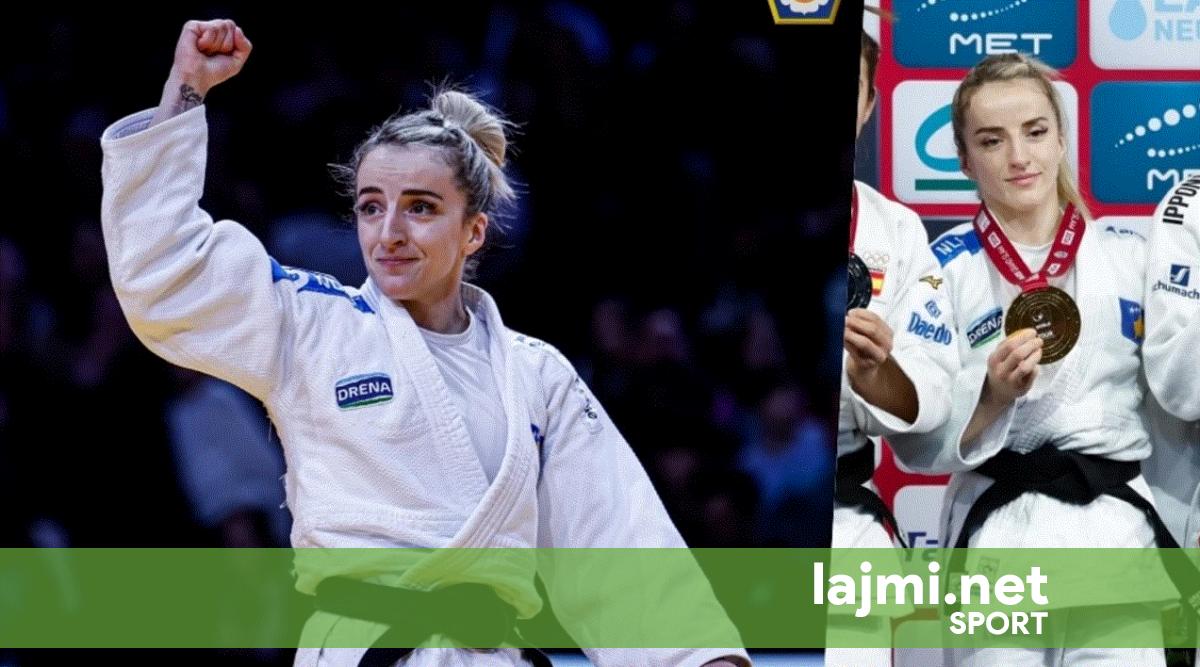 Distria Krasniqi  mbretëresha e Parisit   9 medalje  4 të arta