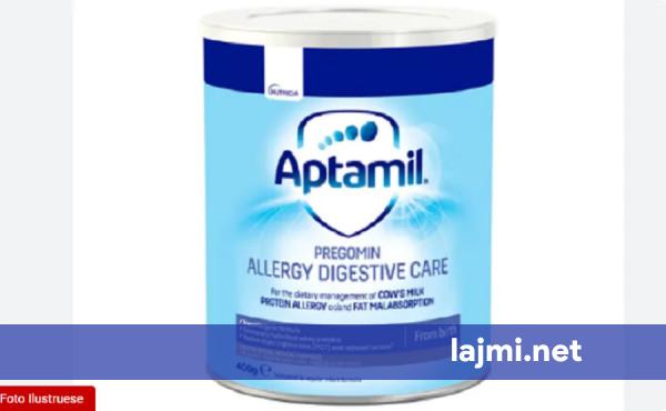AUV heq nga tregu produktet Aptamil për foshnje pas dyshimeve për prani të toksinës Cereulide