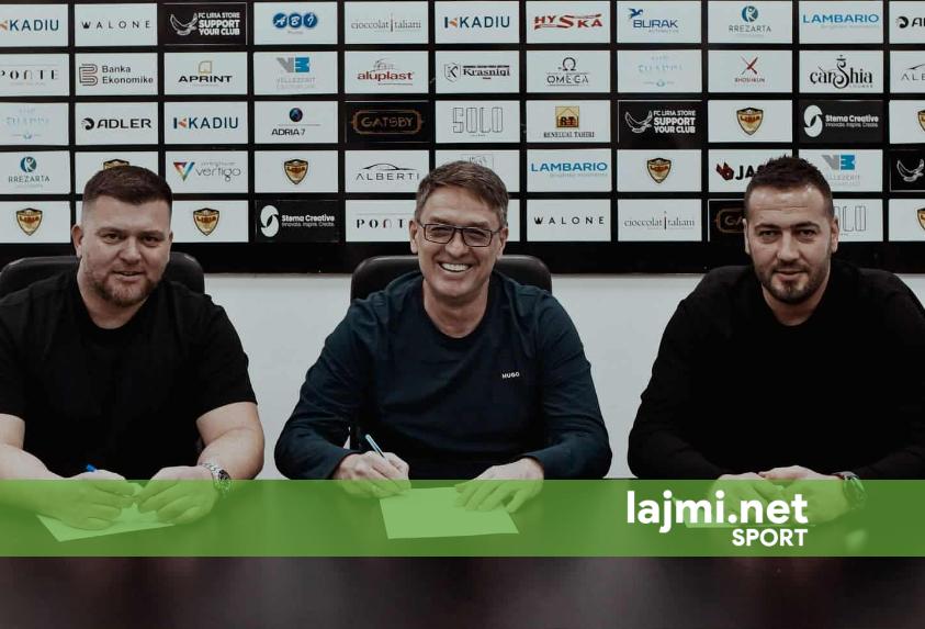 Zyrtare  Ismet Munishi  trajner i Lirisë