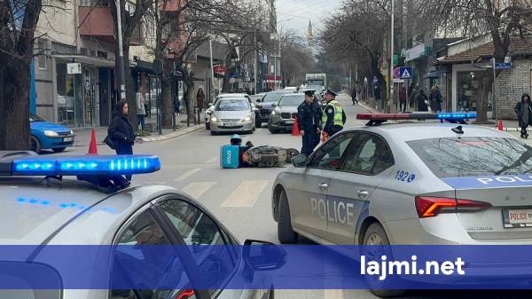 Aksident në qendër të Prishtinës  jep detaje policia