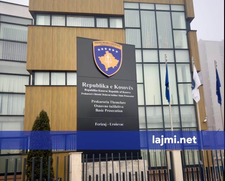 Prokuroria në Ferizaj kërkon caktiin e masës së paraburgimit për të dyshuarin