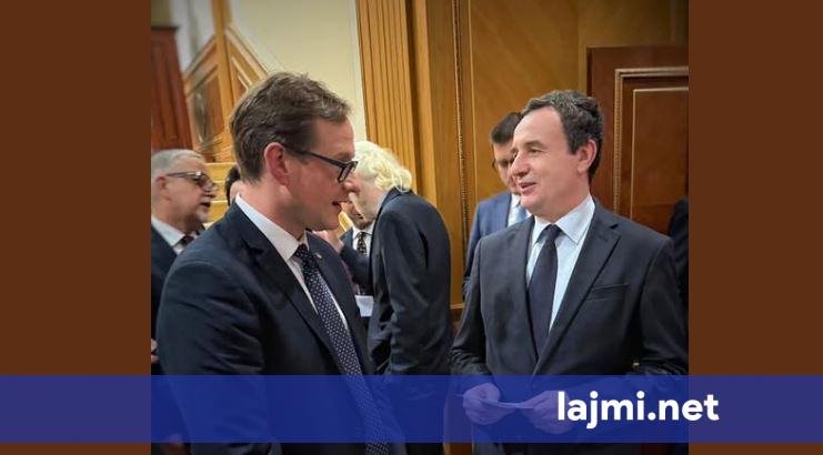 Ambasada e Gjermanisë e uron Kurtin  Ne presim të punojmë së bashku për të mbështetur integrimin euro atlantik të Kosovës