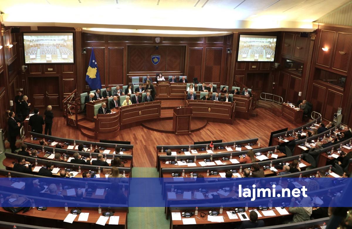 Kuvendi i Kosovës me njoftim për seancën që mbahet sonte   cilat janë pikat e rendit të ditës 