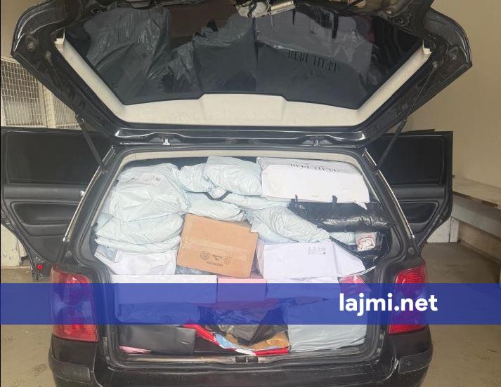 Sekuestrohen mbi 33 mijë euro mallra në Vërmicë  ndalohet i dyshuari për kontrabandë