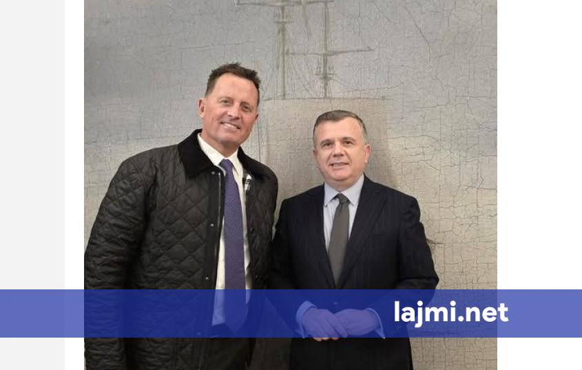 Balla takohet me Grenellin  mirënjohje për mbështetjen e drejtuesve të UÇK së në Hagë