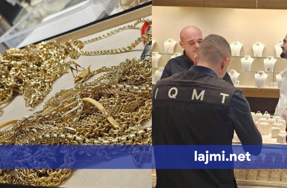 Inspektorati i Mbikëqyrjes së Tregut jep detaje nga aksioni në artari në Pejë  U sekuestruan mbi 45 kg ari