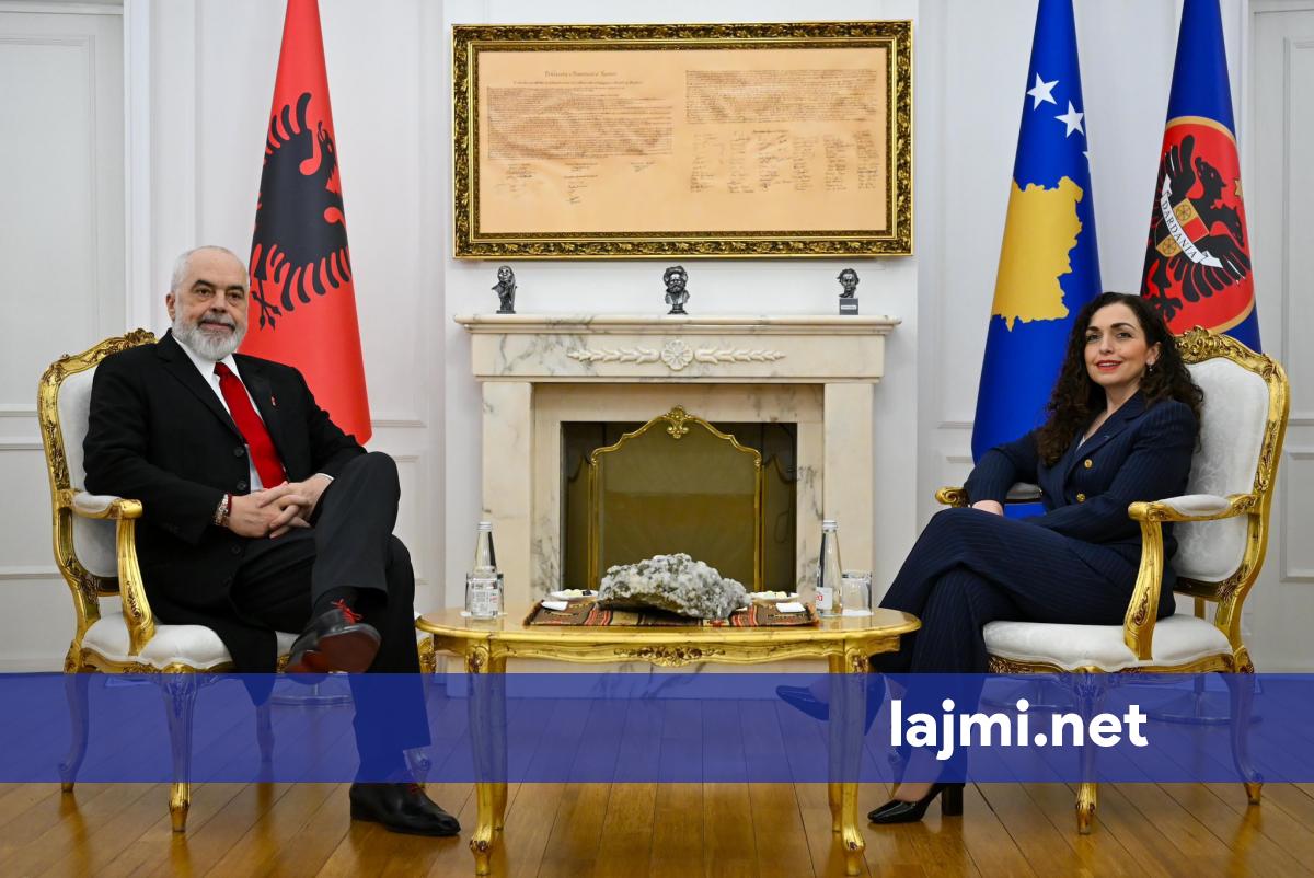 Osmani për takimin me Ramën  Kosova dhe Shqipëria janë bashkë në çdo sfidë e sukses
