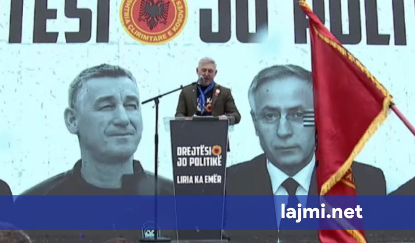 Ideatori i flamurit  Hagës i përgjigjet populli  çlirimtarët kanë mbështetjen tonë