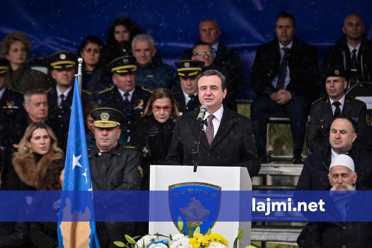  Kosova është e lirë  demokratike dhe sovrane dhe e tillë do të jetë    Kurti në 18 vjetorin e Pavarësisë