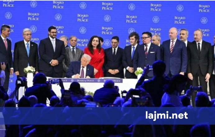 Agjenda e mbledhjes së parë të Bordit të Paqes