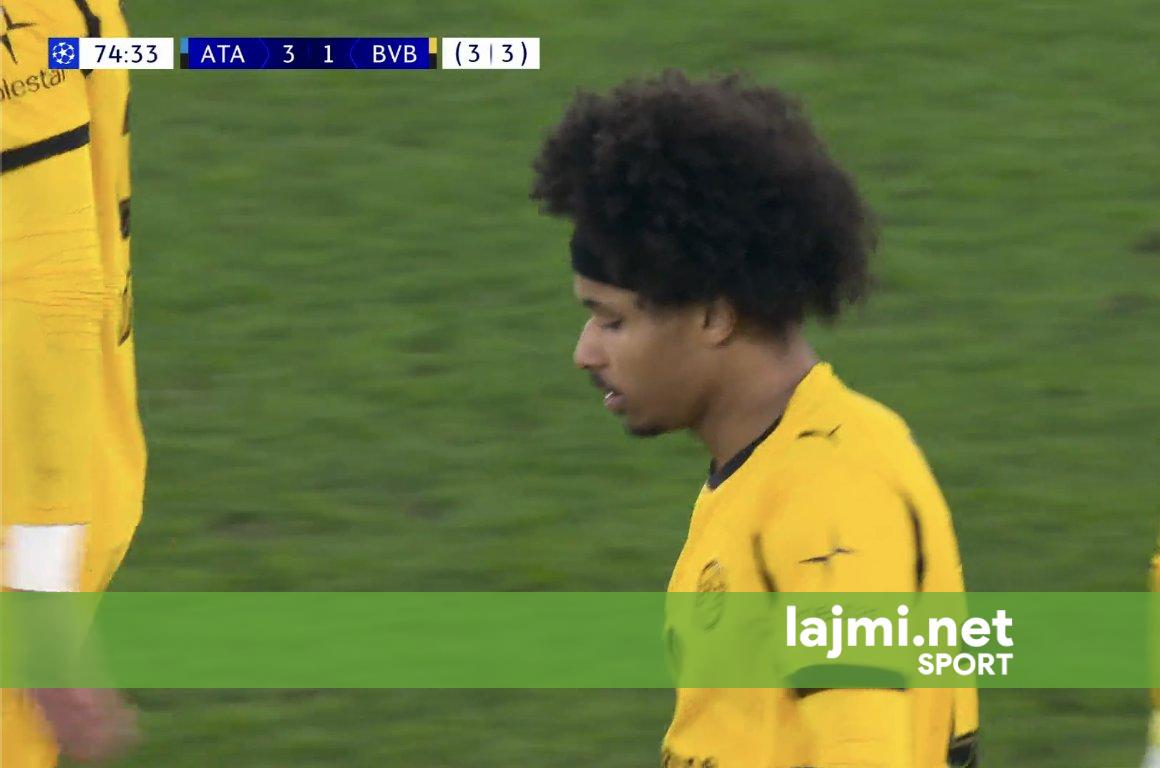 Super gol nga Adeyemi  Dortmund shënon dhe rikthehet në lojë