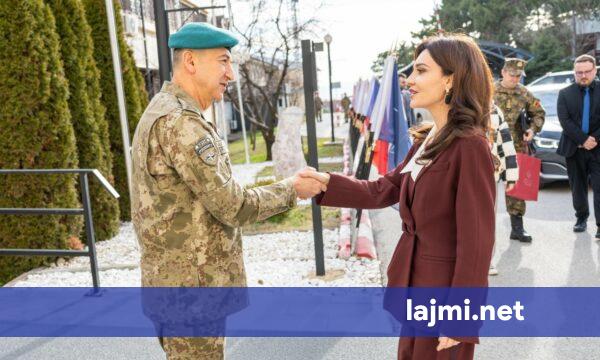 Spiropali takon Komandatin e KFOR it në Film City  biseda u përqendrua në situatën e sigurisë në rajon