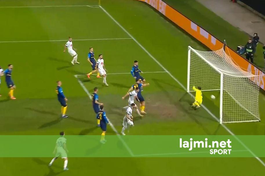 GOOOOOOOOOOOOOOL   Drita ngushton epërsinë  Blerim Krasniqi shënon dhe rikthen shpresën për kualifikim