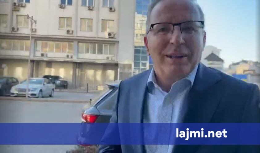 Hamza arrin në Kuvend  deklarohet para takimit me Kurtin  Do të diskutojmë tema aktuale politike