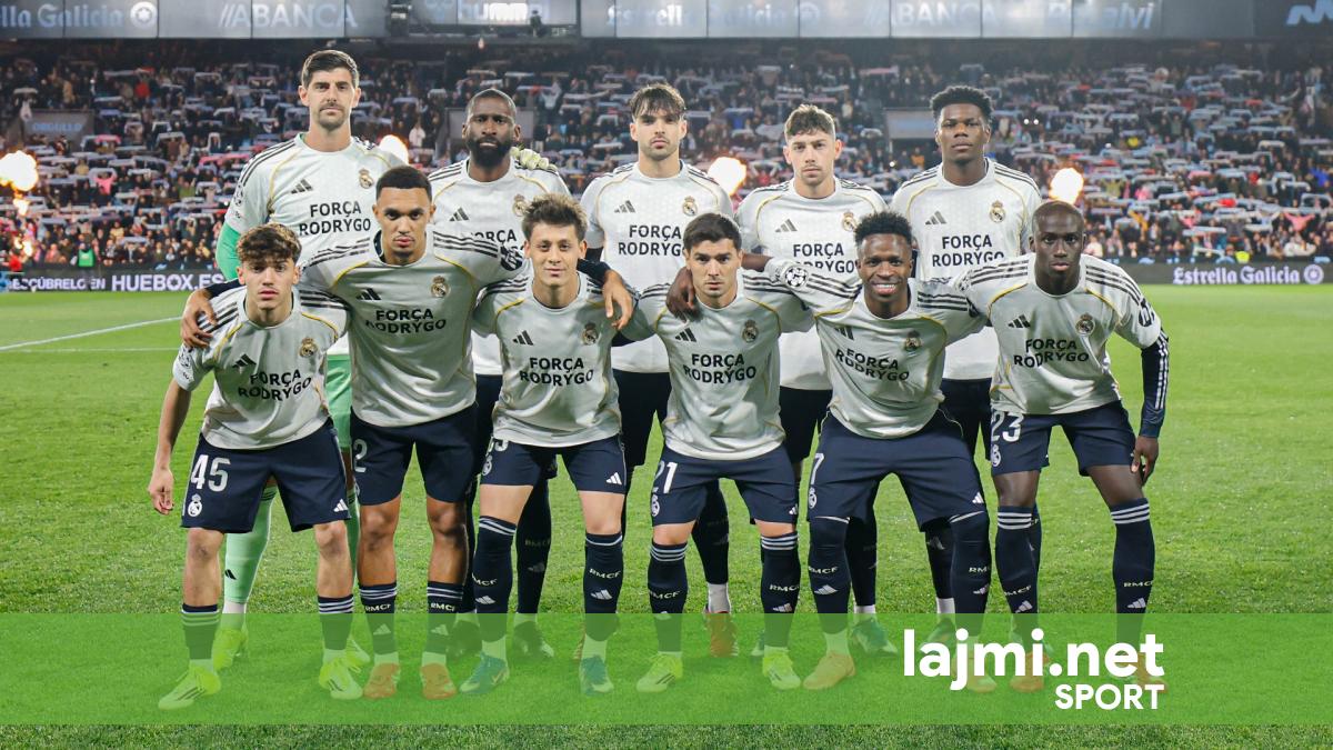 Real Madrid fiton me fat ndaj Celta Vigos  goditja e Valverdes në minutën e fundit devijohet nga mbrojtësi dhe përfundon në rrjetë