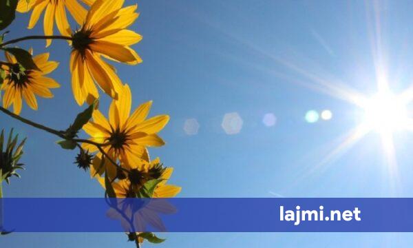 Të shtunën mot me diell dhe vranësira të shpërndara  temperaturat deri në 17 gradë