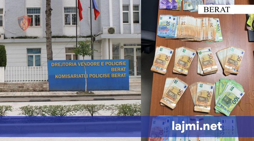 Sekuestrohen mbi 50 mijë euro në Berat  arrestohet një 67 vjeçar
