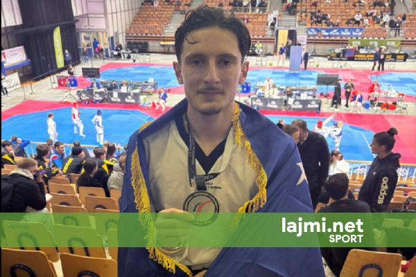 Taekwondo  Bleron Ademi i argjendtë në Sllovenia Open G2 2026