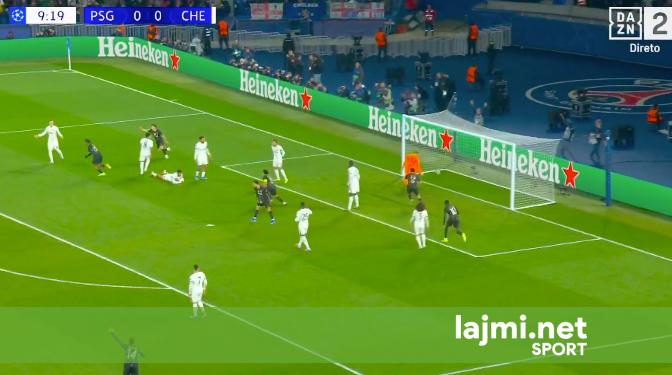 Super gol  PSG në avantazh ndaj Chelsea