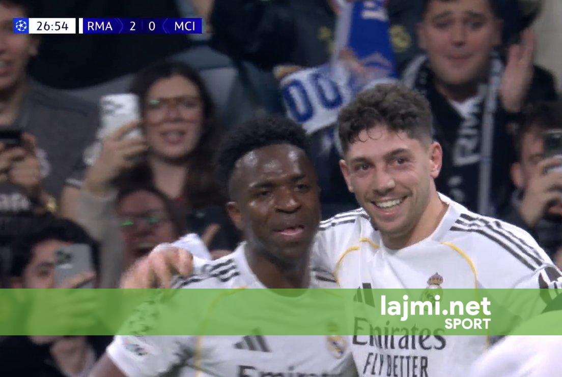 Reali vazhdon tutje   tjetër gol vjen nga Valverde ndaj Man Cityt