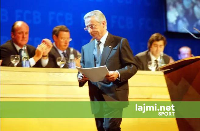 Ndërron jetë ish presidenti i Barcelonës
