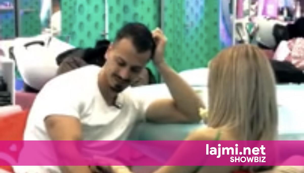 Mateo kalon kufijtë e ngacmimeve  Brikena shfaqet me të  nxira  në krah