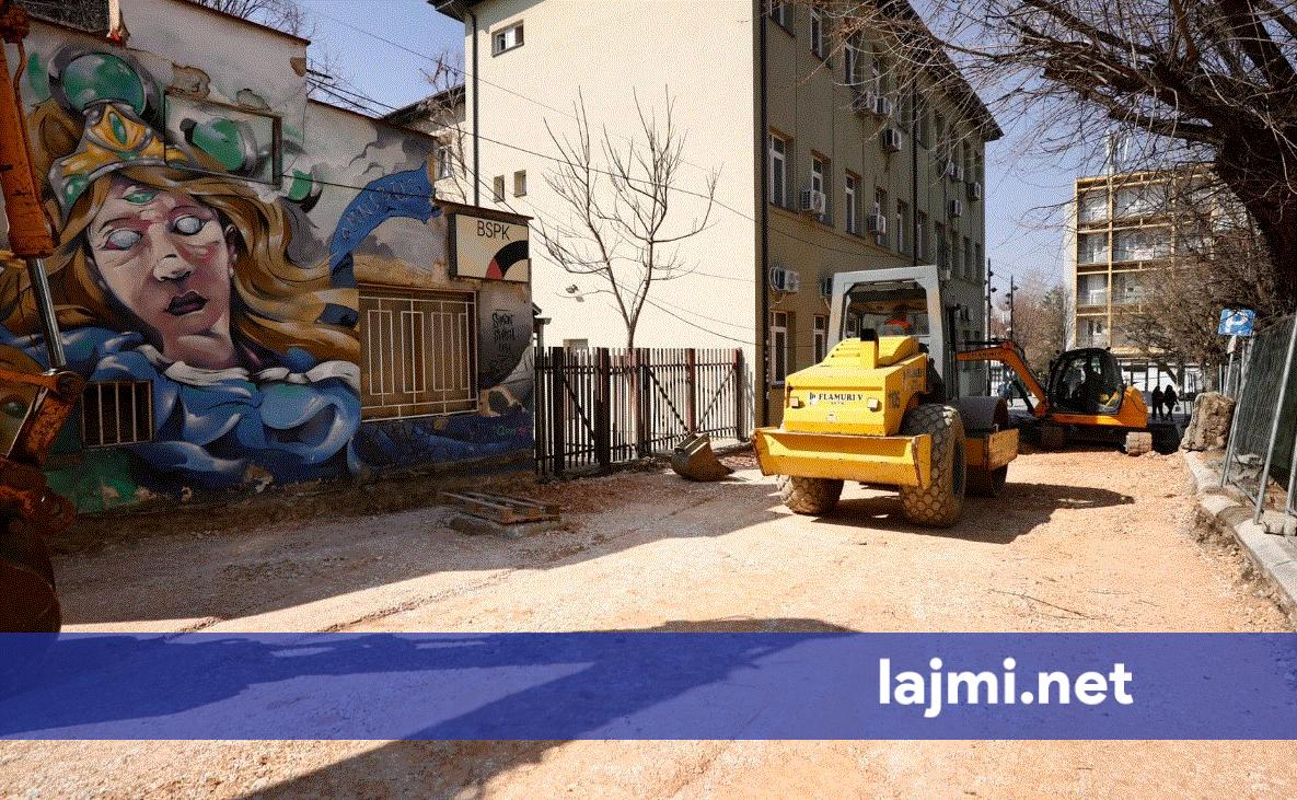 Komuna e Prishtinës  Pas një viti që qeveria qendrore bllokoi punimet në rrugën  Qamil Hoxha  po i vazhdojmë ato